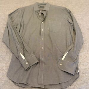 J. Crew Men's Gray Button Down Shirt